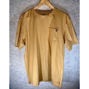 Noble Outfitters Men’s Size XL Tshirt Work Tee Short Sleeve Yellow